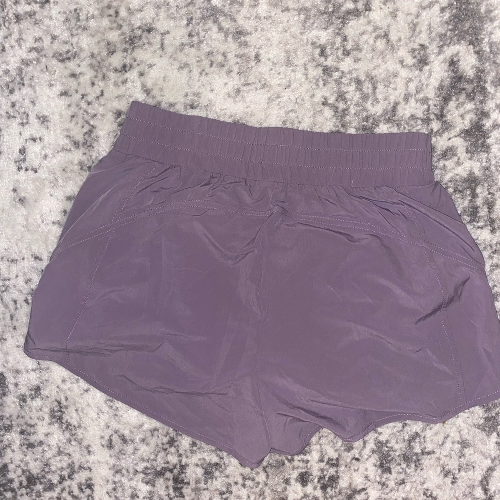 Blooming Jelly Womens High Waisted Running Shorts with pockets Medium purple